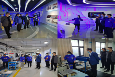 校企聯(lián)動--信工學(xué)院院長劉民慶一行赴新鄉(xiāng)北方車輛儀表考察調(diào)研